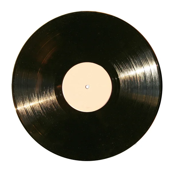 Vinyl record geïsoleerd — Stockfoto