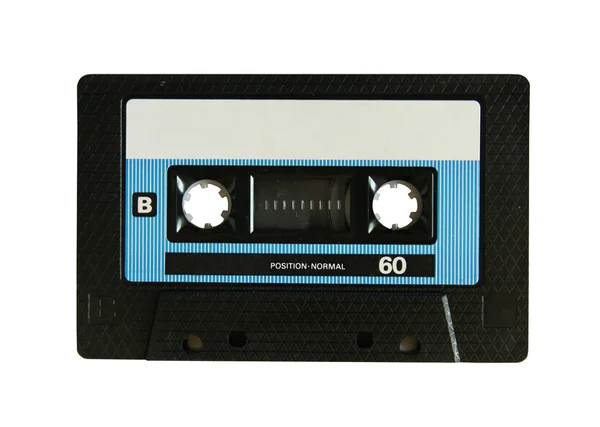 Oude cassette geïsoleerd — Stockfoto