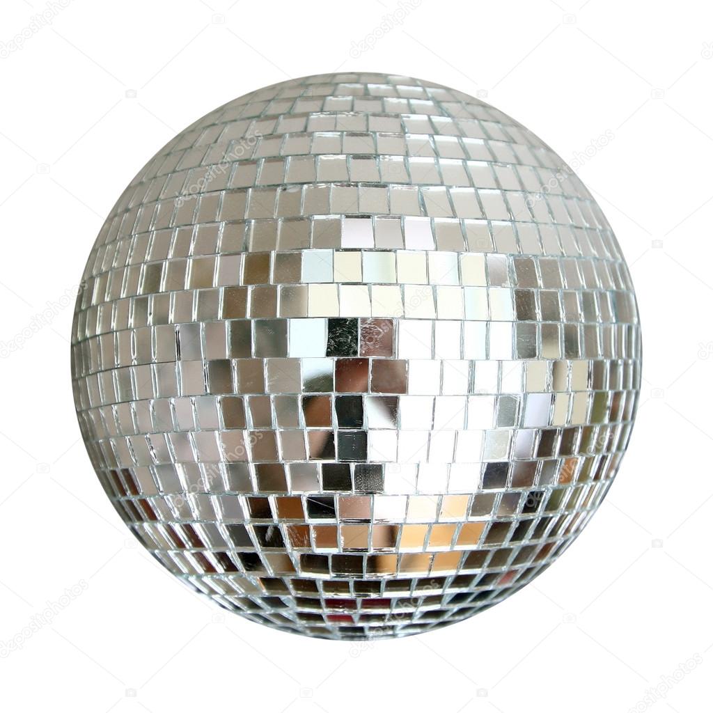 Disco ball isolated