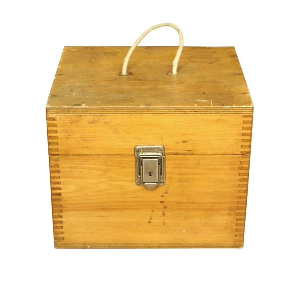 Caja de madera — Foto de Stock