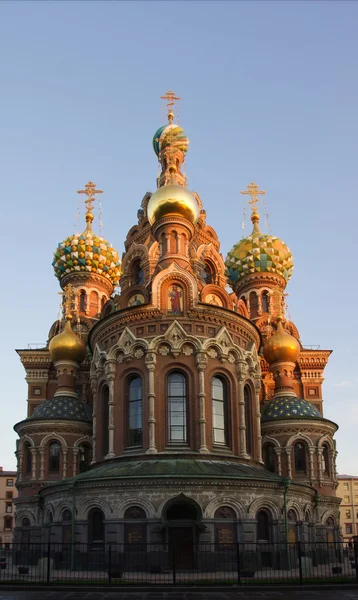 Iglesia del Salvador sobre la Sangre en San Petersburgo, Rusia — Foto de Stock