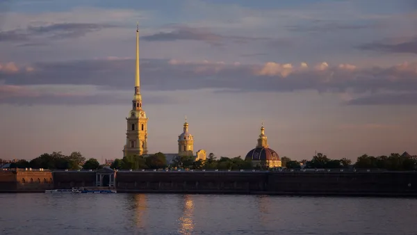Peter and Paul Fortress, St. Petersburg, Russia — Stock Photo, Image
