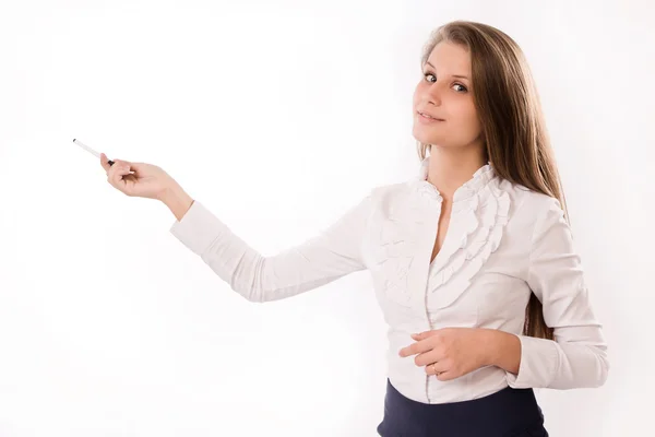 Atractiva mujer de negocios —  Fotos de Stock