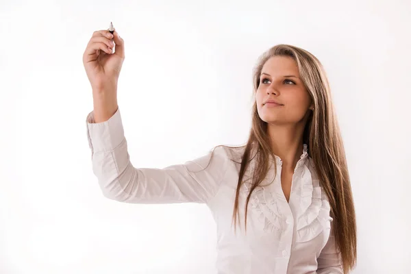 Atractiva mujer de negocios —  Fotos de Stock