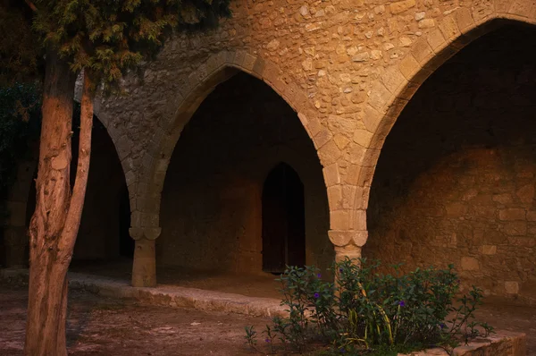 Parte do Mosteiro Medieval de Agia Napa — Fotografia de Stock
