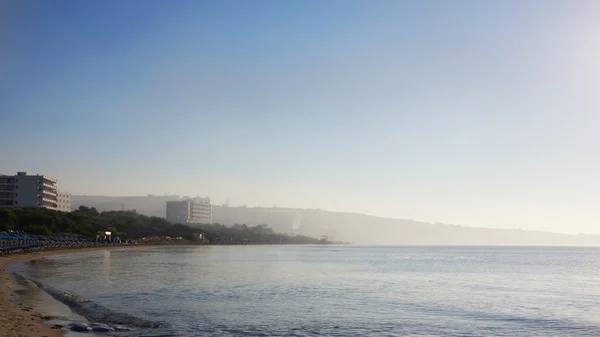 Panoramik plaj pantahu, agia napa — Stok fotoğraf