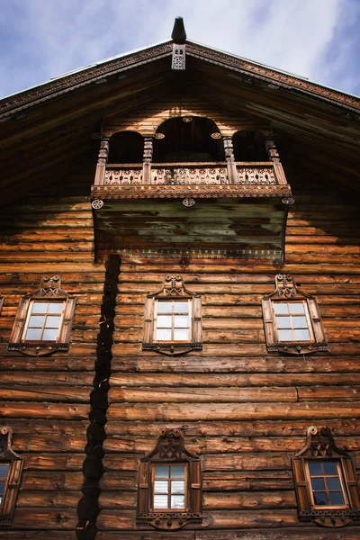 Χωρικός σπίτι, kizhi νησί, Ρωσία — Φωτογραφία Αρχείου