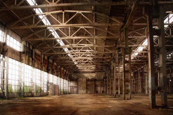 Fabryka wyrzucony — Zdjęcie stockowe