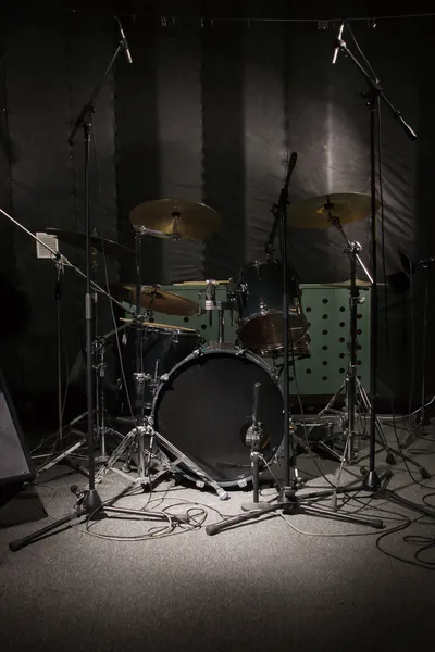 Perkusja w studio — Zdjęcie stockowe