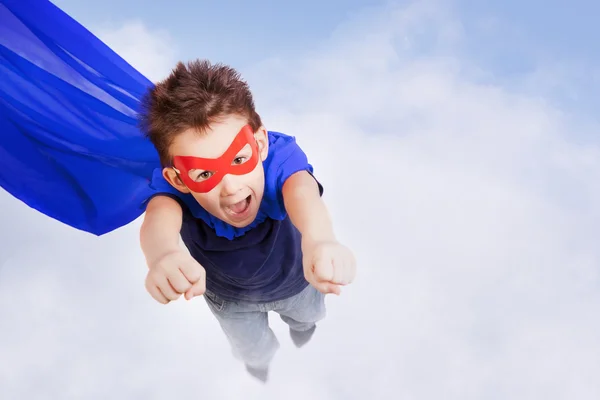 Młody super bohater — Zdjęcie stockowe