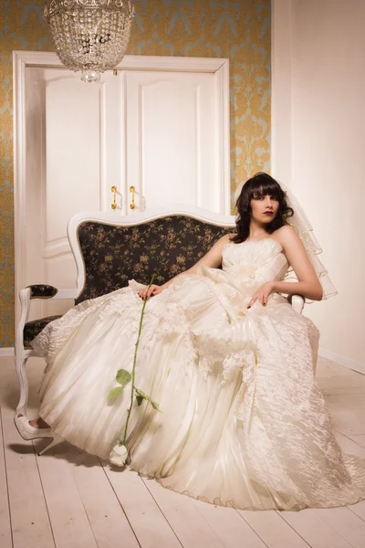 Sposa gotica — Foto Stock