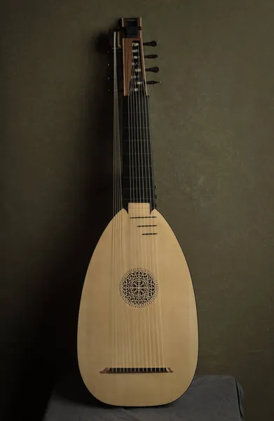 Theorbo Van 17E Eeuw — Stockfoto