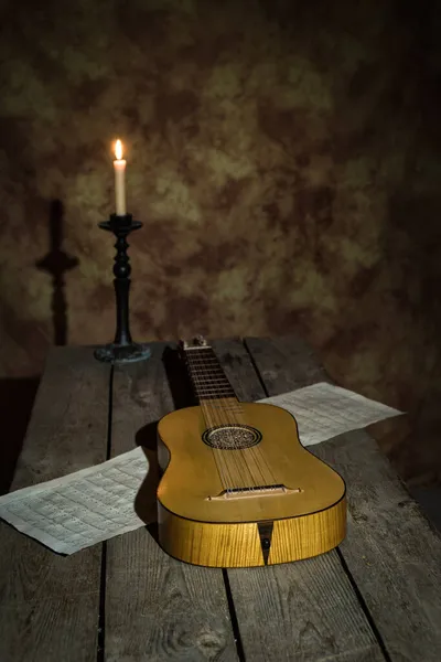 르네상스 양식의 음악적 — 스톡 사진