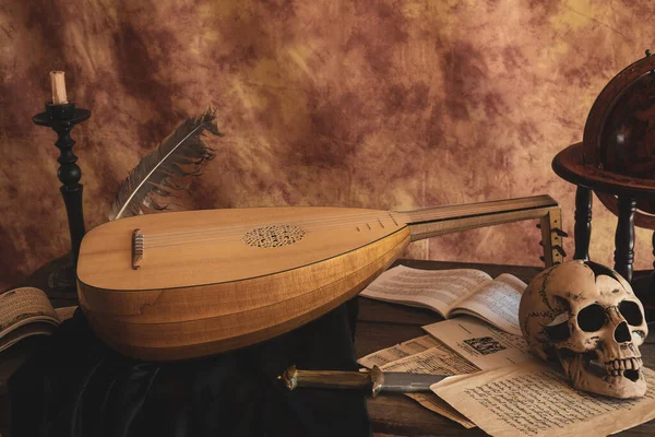 Lavtayla Rönesans Tarzında Müzikal Bir Hayat — Stok fotoğraf