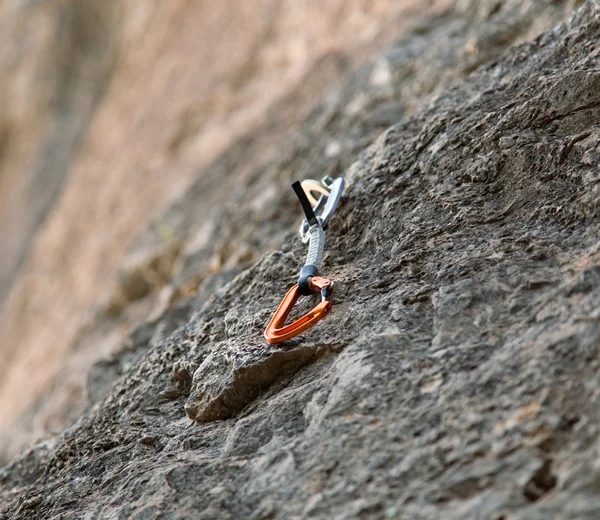 Dibuja rápido en la pared de roca — Foto de Stock