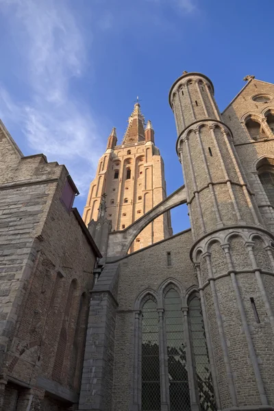 Catedral de São Salvador em Bruges — Fotografia de Stock