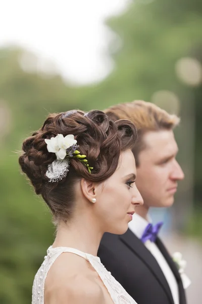 Just married couple — Stock Photo, Image