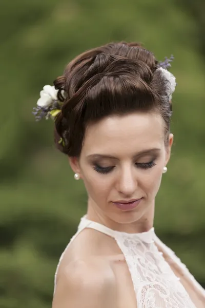 Young bride portrait — Stock Photo, Image