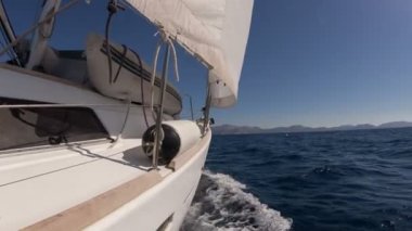 mavi deniz yarış yat yelken