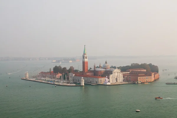 San Giorgio Maggiore isla vista superior — Foto de Stock