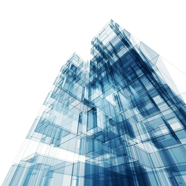 Concept gebouw — Stockfoto