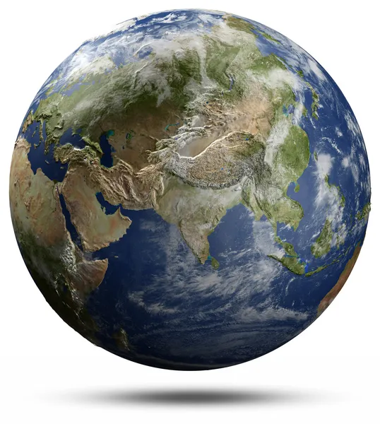 Earth globe - Asia — Stock Photo, Image