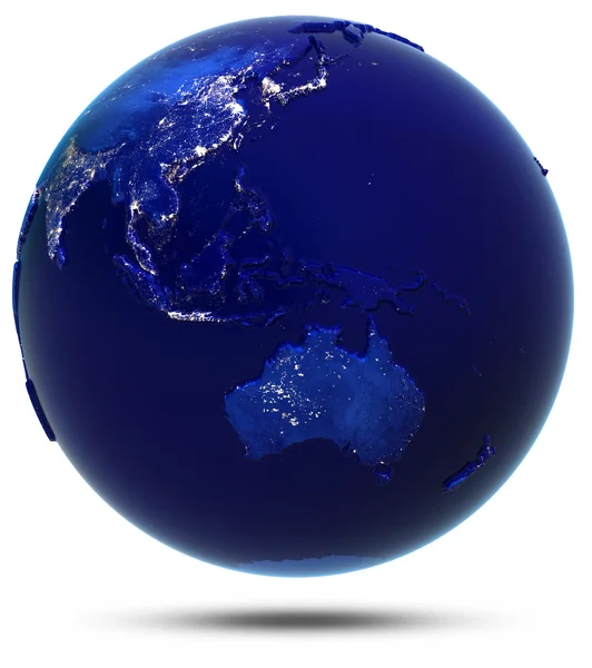 Australia, Azji południowo wschodniej i Oceanii — Zdjęcie stockowe