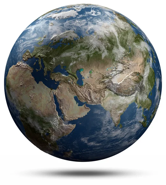 Earth globe - Eurasia — Stock Photo, Image