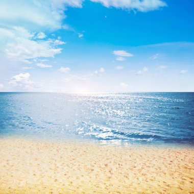 açık gökyüzü ve Island beach