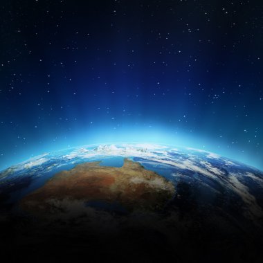 Avustralya ve Yeni Zelanda bulutlar