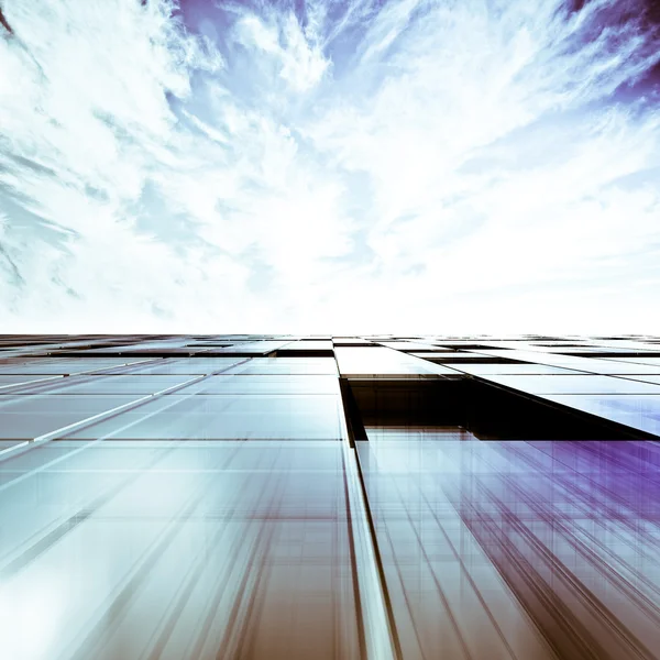 Skyskrapa abstrakt begrepp — Stockfoto