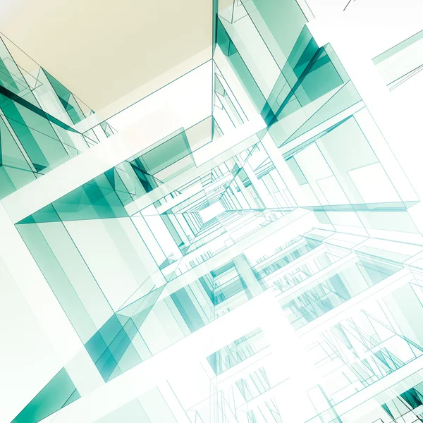 Abstrakt arkitektur bakgrund — Stockfoto