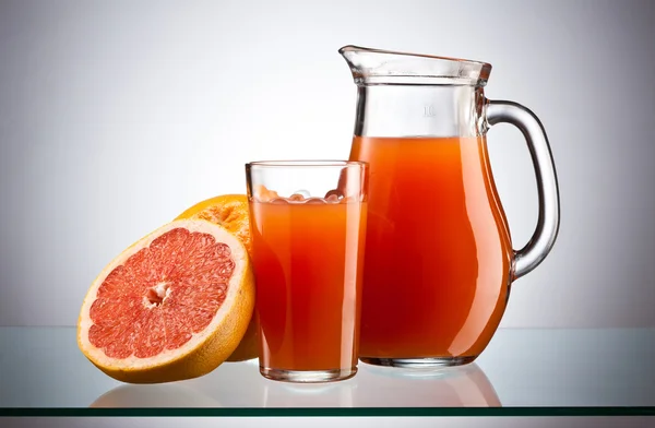 Grapefruitsaft — Stockfoto