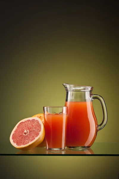 Grapefruitsaft — Stockfoto