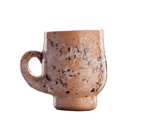Terracotta tazza di ceramica — Foto Stock