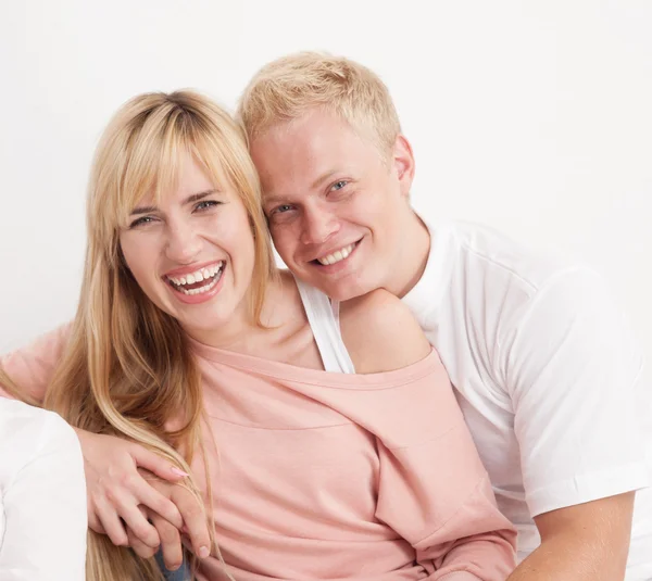 Familia feliz — Foto de Stock