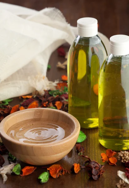 Spa väsentliga oil.aromatherapy — Stockfoto