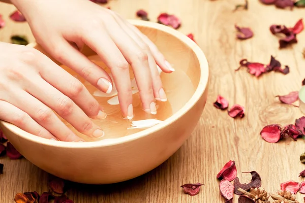 Spa for hands — Stock Photo, Image