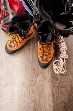sırt çantası ve ayakkabı backpackers