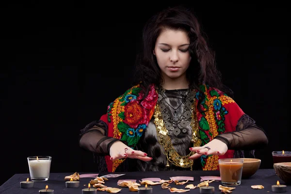 Portrait of fortune-teller — Stock Photo, Image