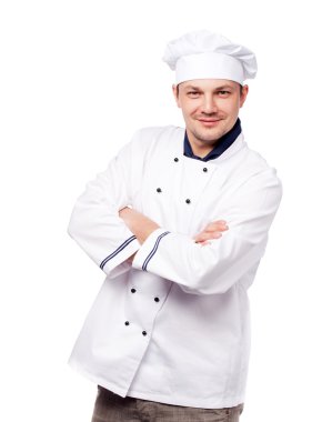 Şef Üniformalı adam
