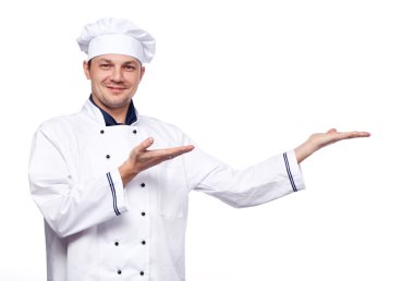 Şef Üniformalı adam