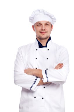 aşçı silah çarpı işareti ile