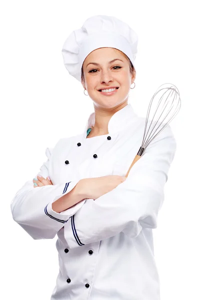 Chef con le braccia incrociate — Foto Stock