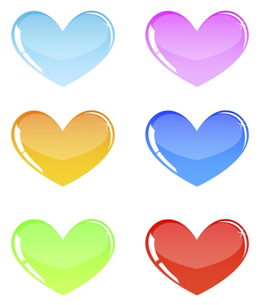 Hearts — Stock Vector