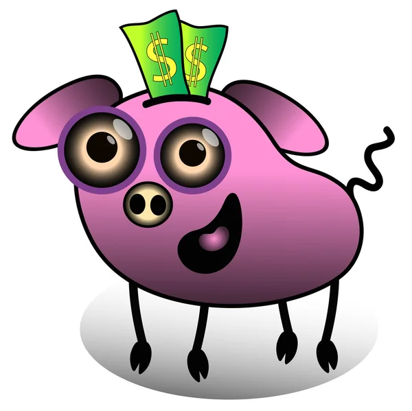 Pig prasátko — Stockový vektor