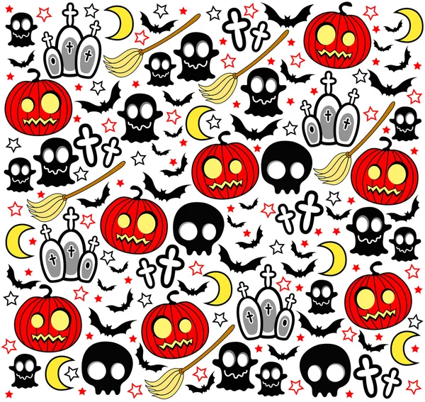 Fundo de Halloween — Vetor de Stock