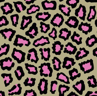 pembe benekli leopar sorunsuz arka plan