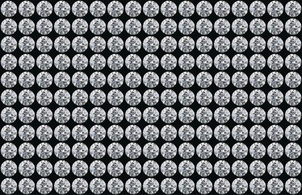 Шаблон с круглыми бриллиантами — стоковое фото