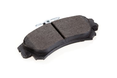 beyaz zemin üzerinde fren pabucu